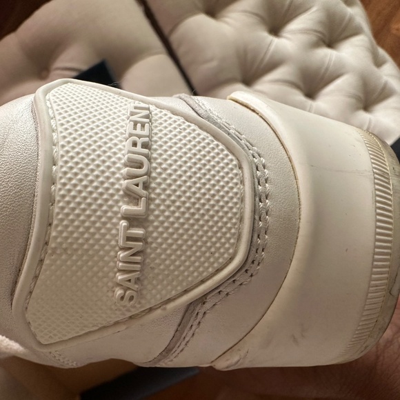 SAINT LAURENT BUMP SNEAKERS IN SMOOTH LEATHER - Picture 5 of 8